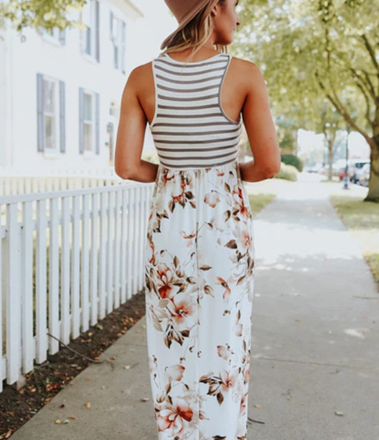 Summer Women's Printed Long Dress