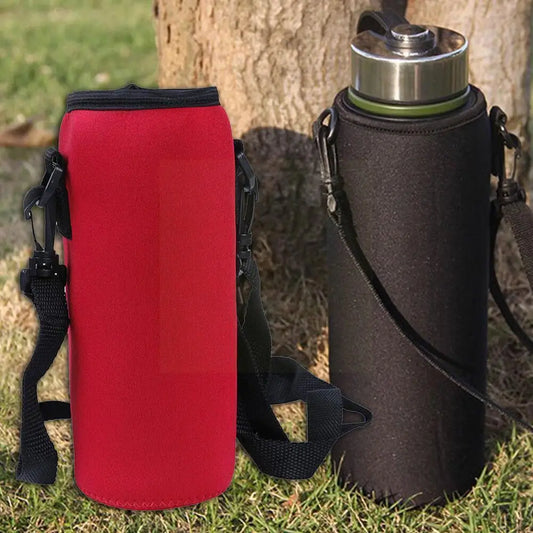 750ml Sports Bottle Cover Cooler Bag Cup Neoprene Water Sleeve Bag Cup Cover Oblique Back Hold