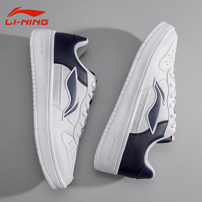 Li Ning Spring Men Thick Sole Low Ankle Sports Board Shoes