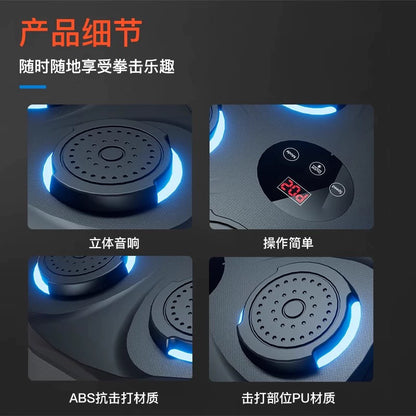 [Same Style with TikTok] Music Boxing Machine Boxing Wall Target Intelligence Digital Training Equipment For Home Kids Adult