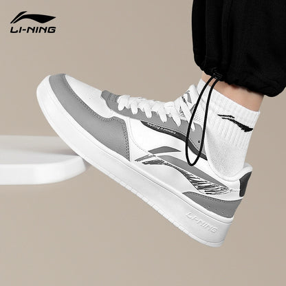 Li Ning Spring Men Thick Sole Low Ankle Sports Board Shoes