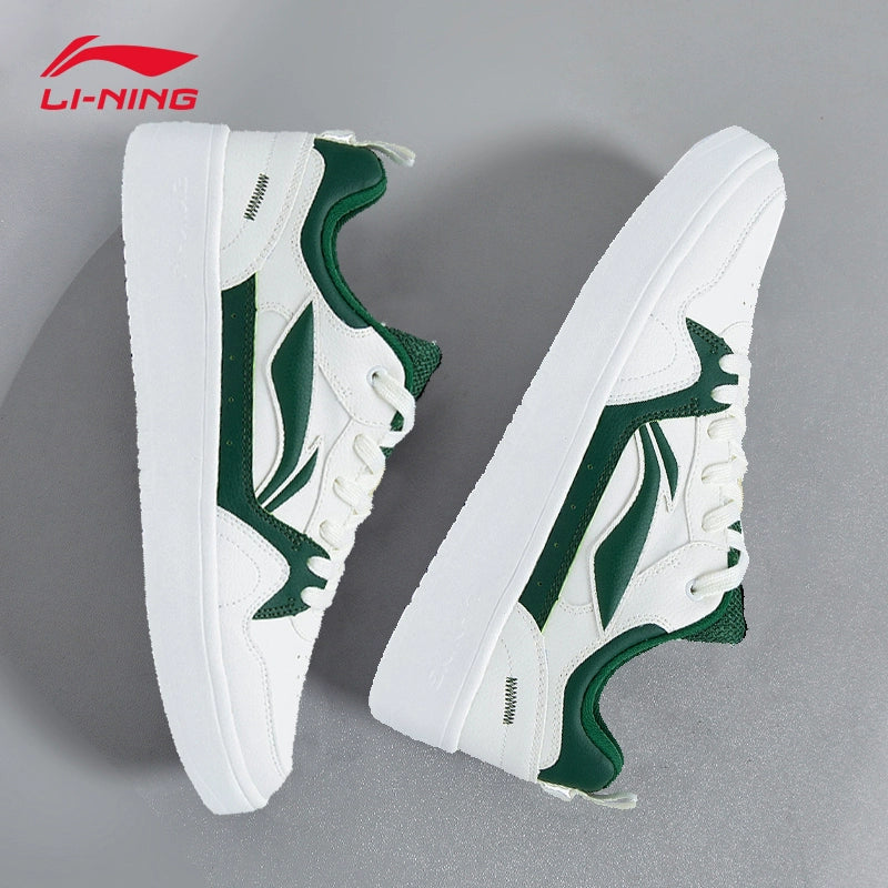 Li Ning Spring Men Thick Sole Low Ankle Sports Board Shoes