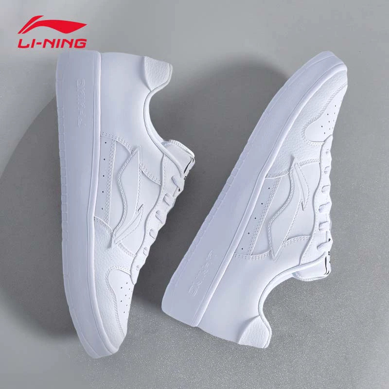 Li Ning Spring Men Thick Sole Low Ankle Sports Board Shoes