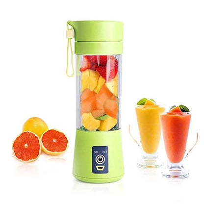 Fruit Juicier Cup Squeezer Mixer Machine Mini Portable USB Chargeable Household