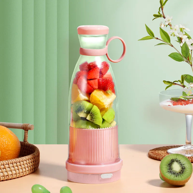 Electric Orange Juicer Bottle Portable Juicer Blender Wireless Fresh Juice Extractors Mixer Kitchen Fruit Squeezer Blender