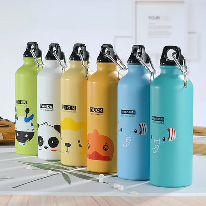 Camping Alloy Water Bottle 500ml Outdoor Portable Cycling Water Bottle