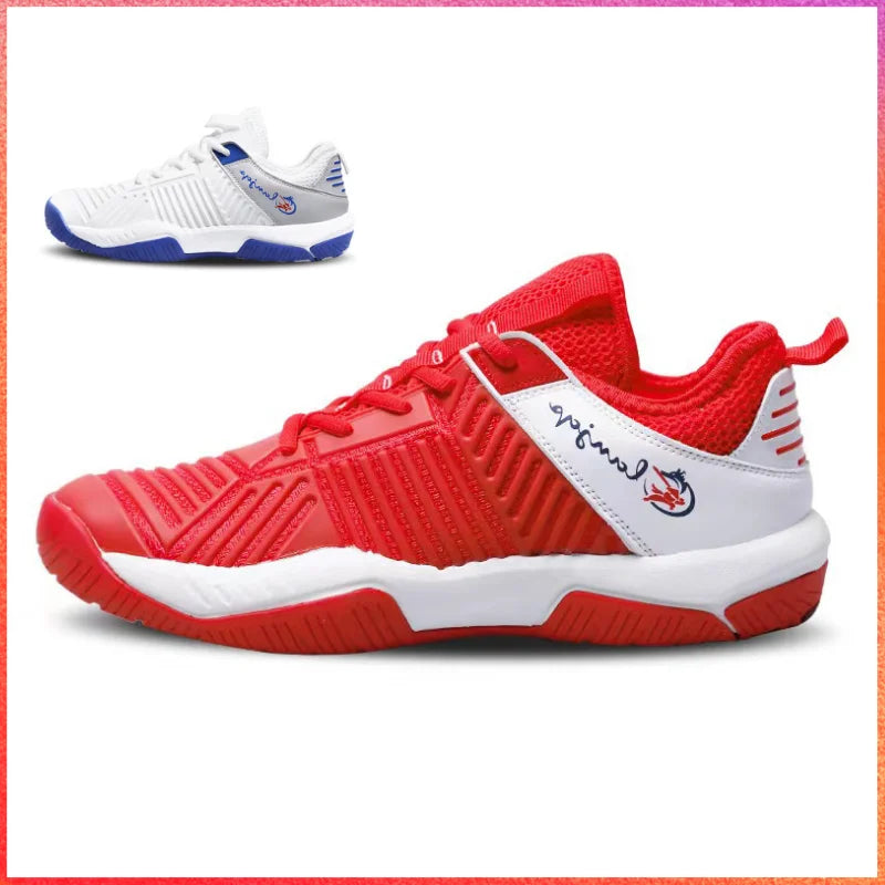 New Color Blue Kid Adult Fencing Shoes Non Slip Indoor Breathable Fencer Sneakers Size 31-45 Men Table Tennis Badminton Shoes