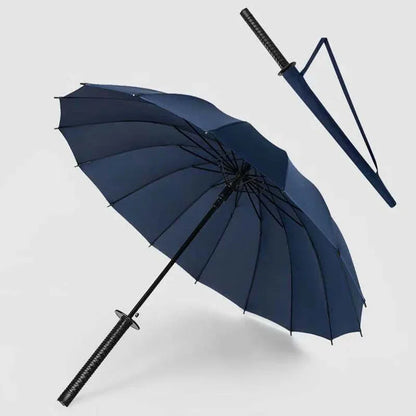 Simple Samurai Umbrella Japanese Umbrella Katana Chinese Household Straight Rod Umbrella Man Gift Windproof Designer Corporation