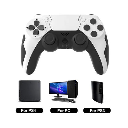 P48 Wireless Gamepad With Six Axis Gyroscope Game Controller For PS4 PS3 Console Wins 7 8 10 Dual Vibration PC Joystick