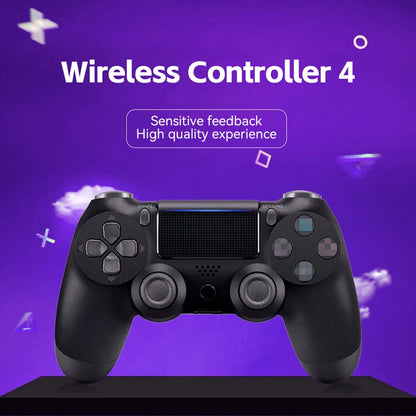 Wireless Bluetooth Controller Grip Somatic Vibration Trigger Feedback Holiday Gifts Game for Sony Family Gatherings