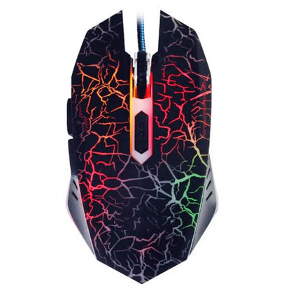 Colorful LED Computer Gaming Mouse Professional Ultra-precise For Dota 2 LOL Gamer Mouse Ergonomic 2400 DPI USB Wired Mouse