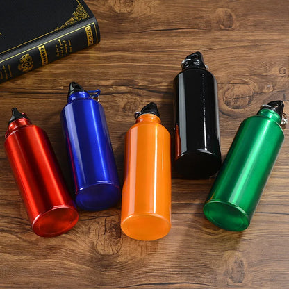 Camping Alloy Water Bottle 500ml Outdoor Portable Cycling Water Bottle