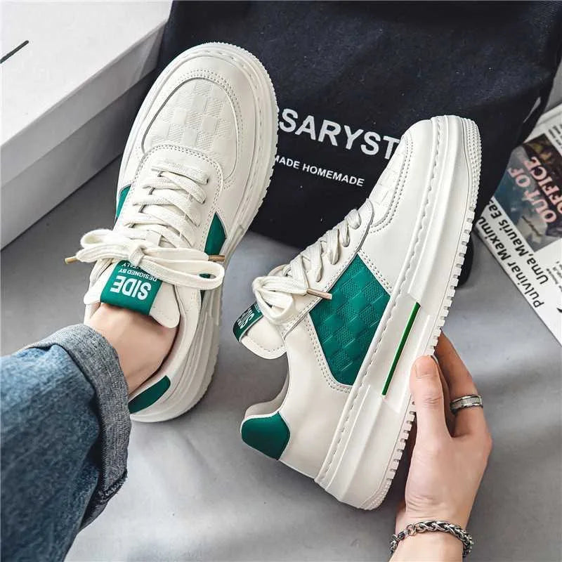 Casual Shoes for Men 2024 Fashion Lac-up Sneakers Breathable Outdoor Tennis Trainers Men's Vulcanized Shoes Zapatillas De Hombre