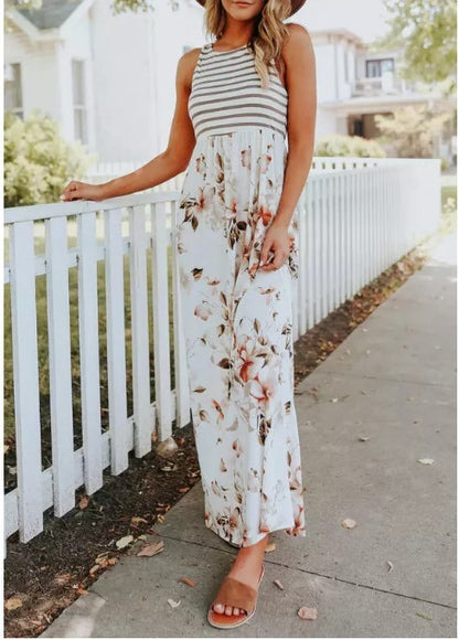 Summer Women's Printed Long Dress